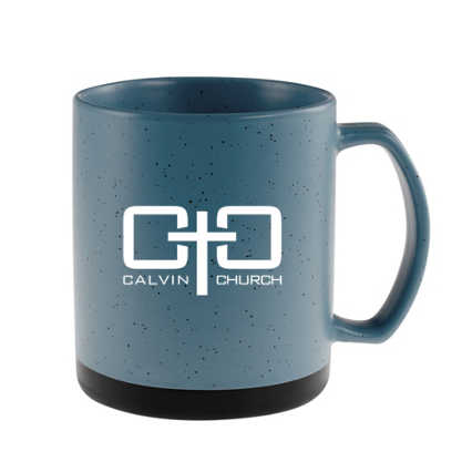 Add Your Logo: Retro Speckled Mug
